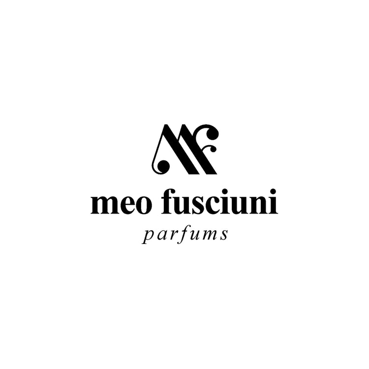 parfums de niche de la maison italienne Meo Fusciuni, disponible chez KAMS PARIS