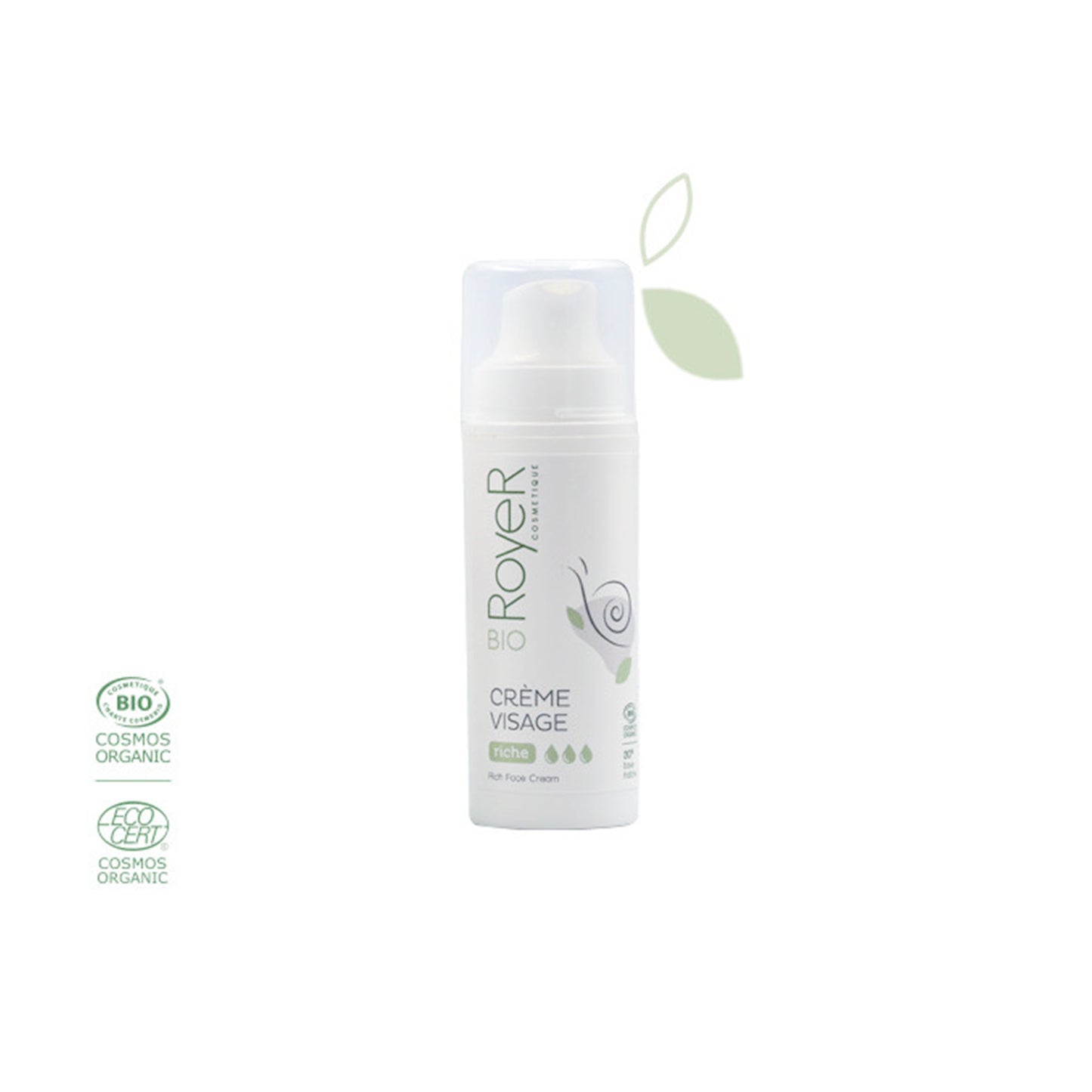 Royer Crème visage riche anti-âge bave d'escargot | KAMS PARIS