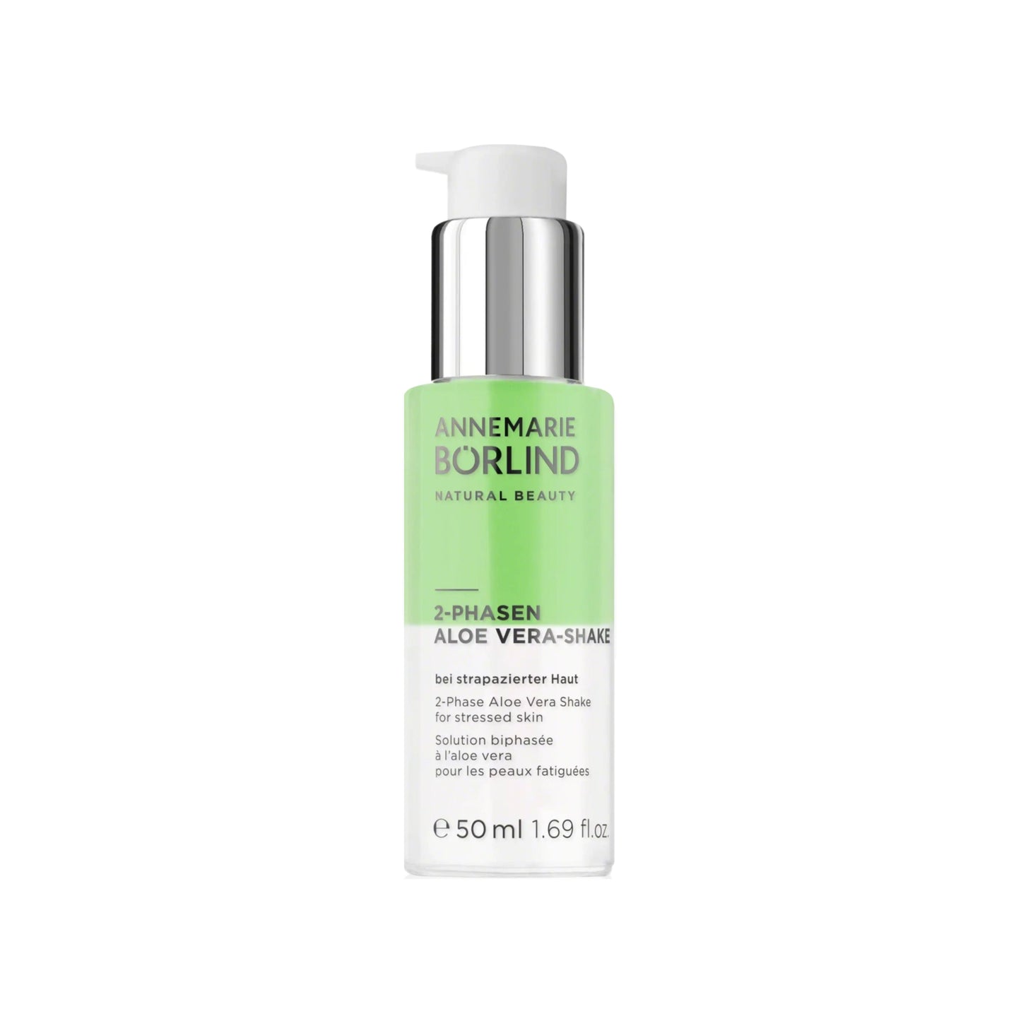 SOLUTION BIPHASÉE À L’ALOE VERA Vegan est disponible chez KAMS PARIS.