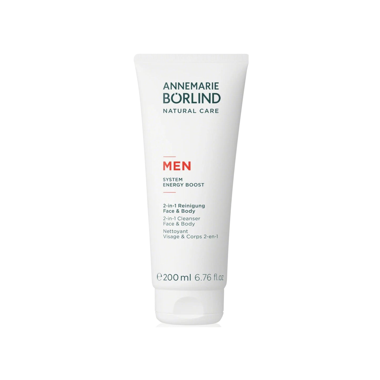ANNEMARIE BORLIND nettoyant visage corps soin hommes