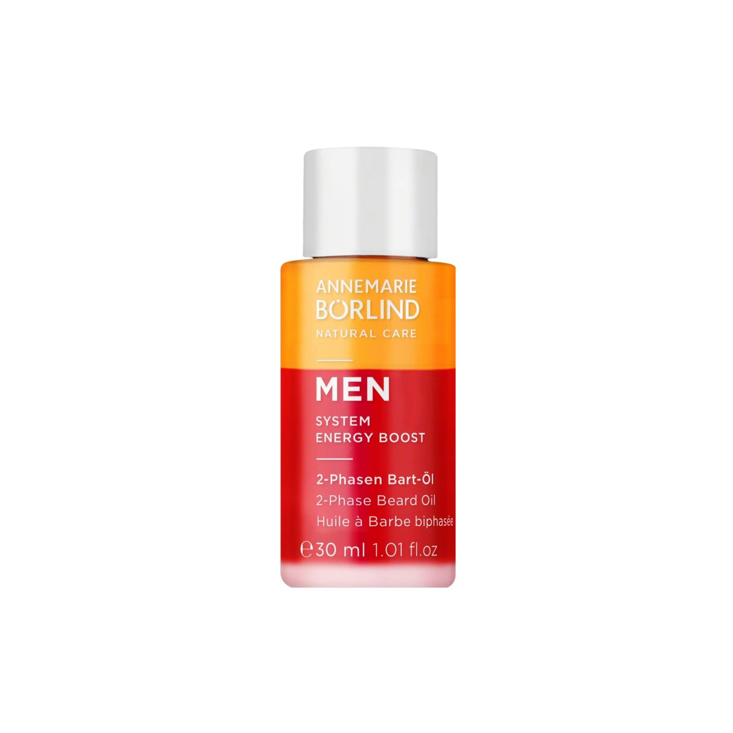 MEN Huile à Barbe Biphasée pénètre rapidement, renforce et assouplit. Disponible chez KAMS PARIS.
