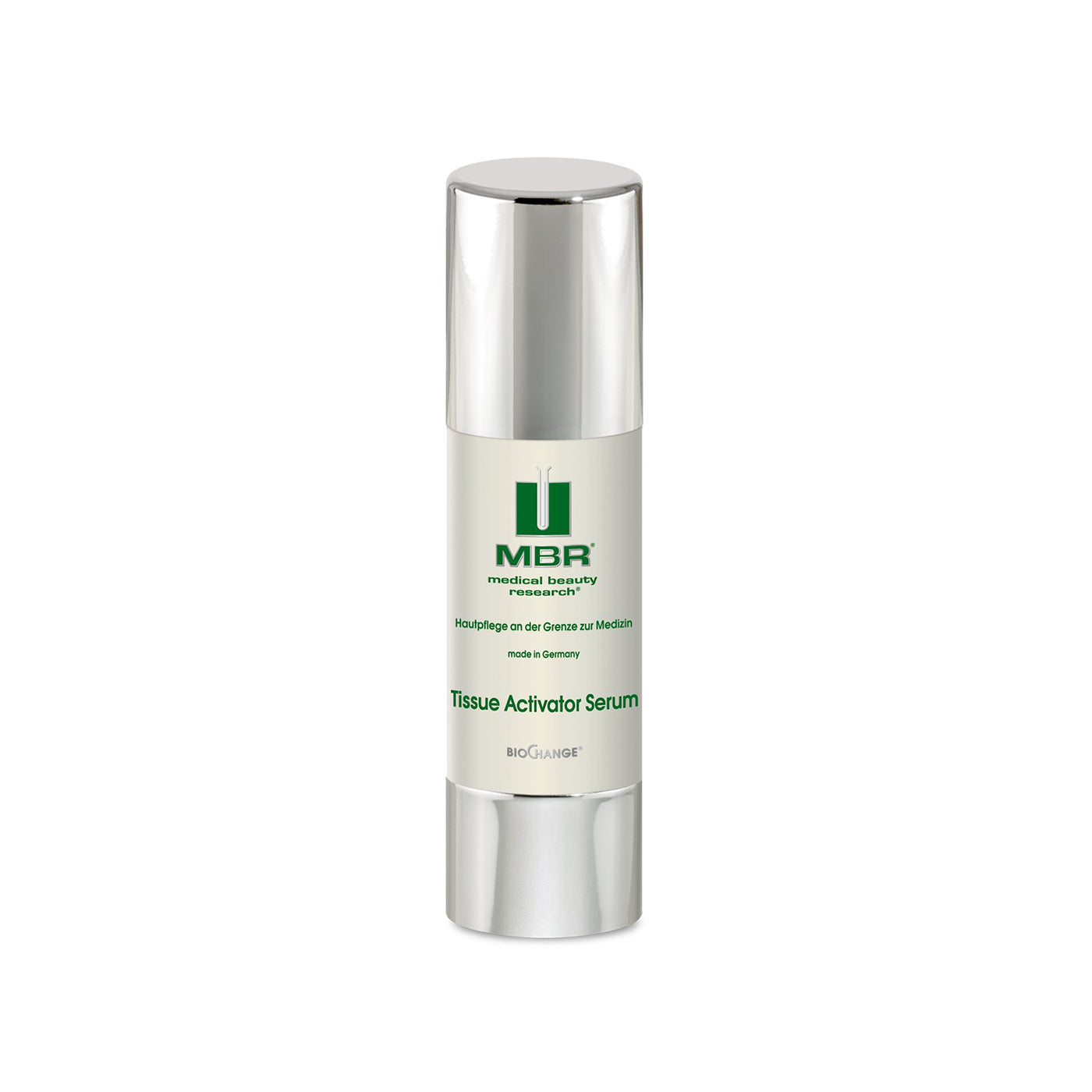 Tissue Activator Serum de MBR est un sérum hautement concentré qui stimule la formation des tissus et améliore la régénération de la peau.