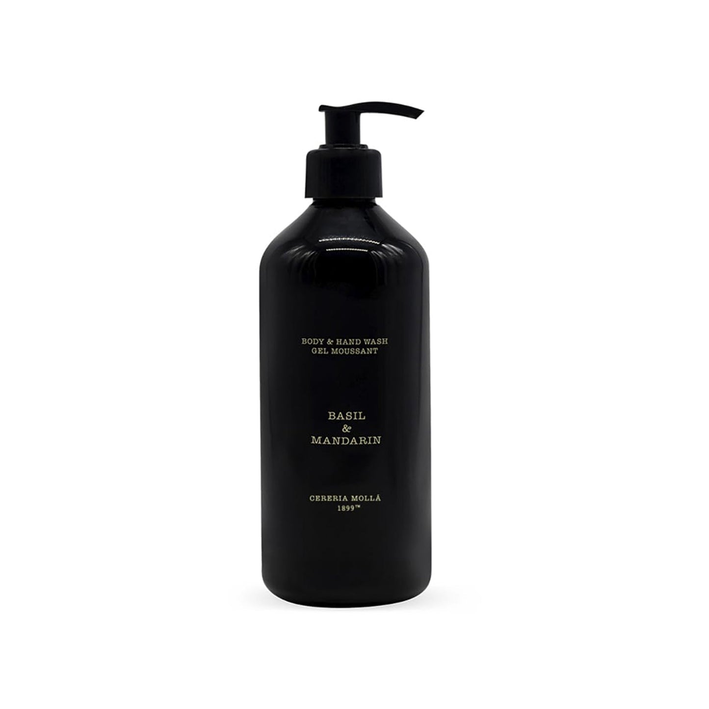 Basil & Mandarin Body Wash en fond blanc