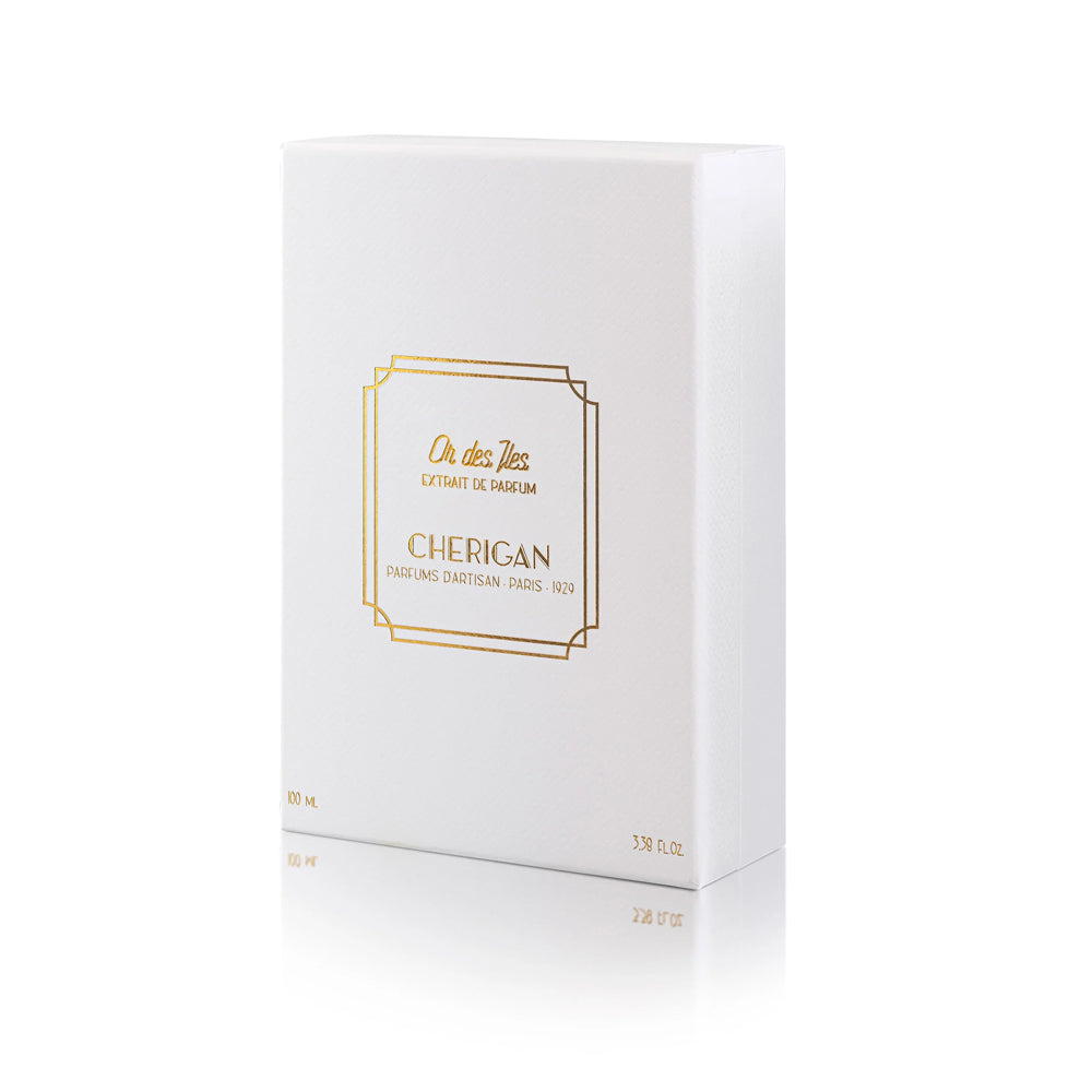 un parfum floral et oriental plongé dans l’air dense d’une végétation luxuriante de la maison française CHERIGAN, à retrouver dans la parfumerie de niche KAMS PARIS