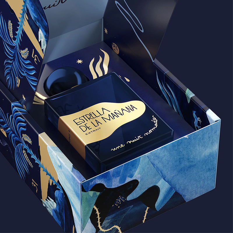 Estrella de la Manana, un extrait de parfum oriental et fumé de la maison française UNE NUIT NOMADE, à retrouver dans la parfumerie de niche KAMS PARIS