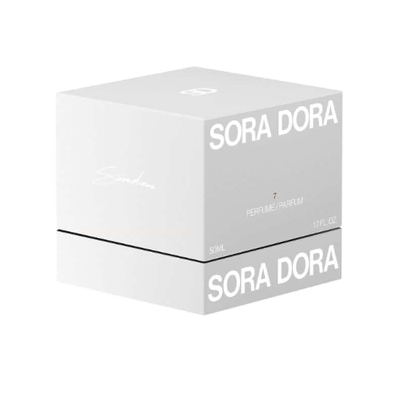 7, un extrait de parfum oriental et boisé de la maison française SORA DORA, à retrouver dans la parfumerie de niche KAMS PARIS