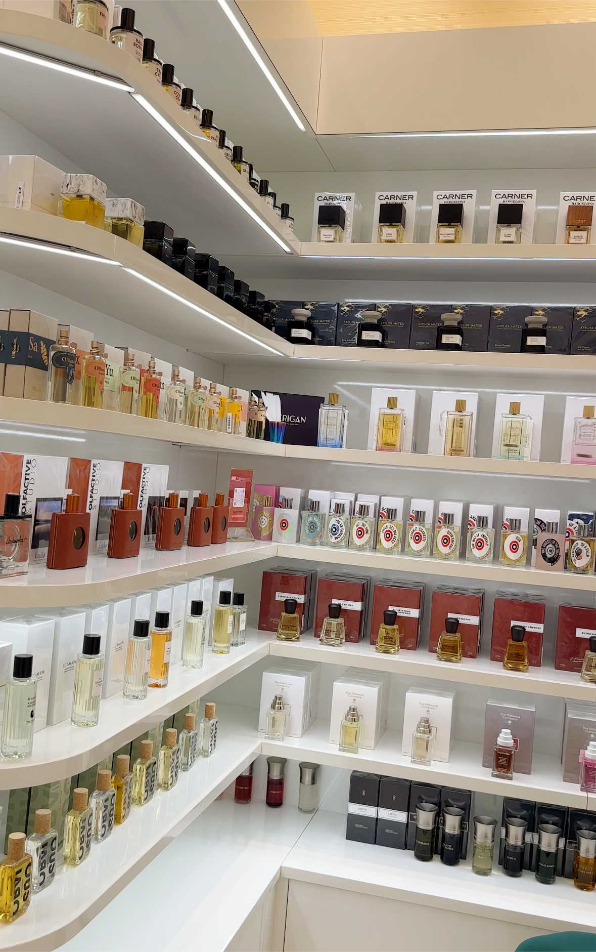 Une large sélection de parfums