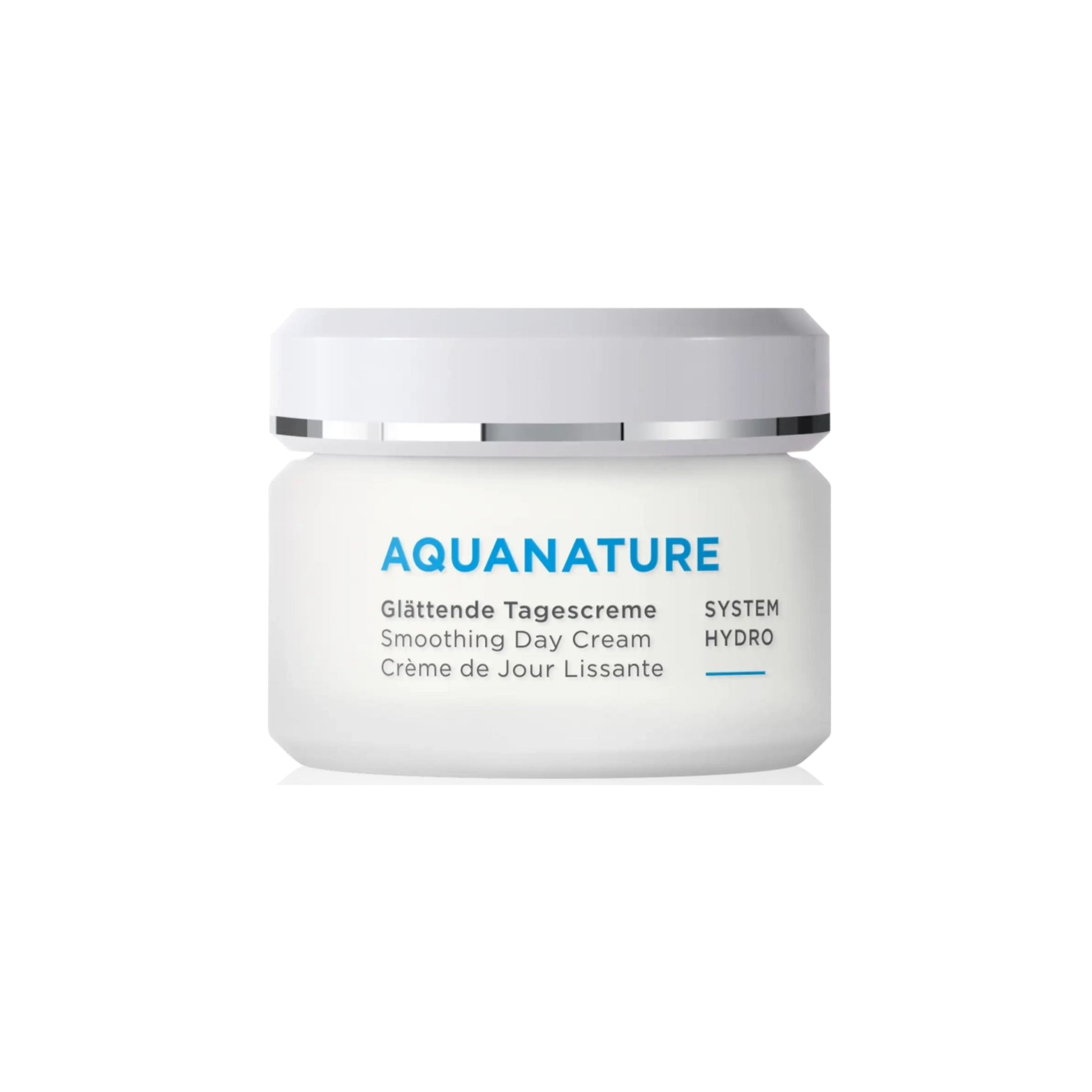 AQUANATURE Crème de Jour Lissante Vegan est disponible dans la parfumerie KAMS PARIS.