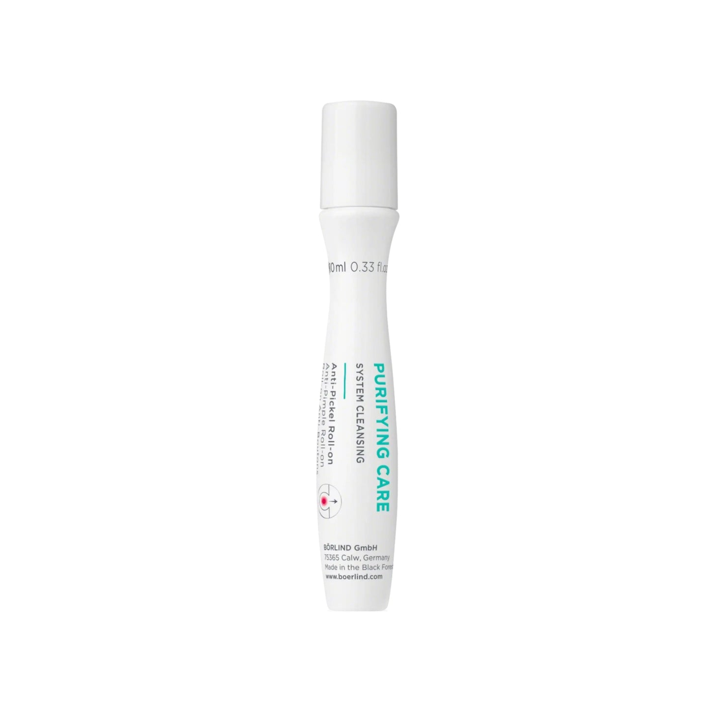PURIFYING CARE Roll-on Anti-Boutons Vegan cible les impuretés et les boutons, les réduisant efficacement. C'est disponible chez KAMS PARIS