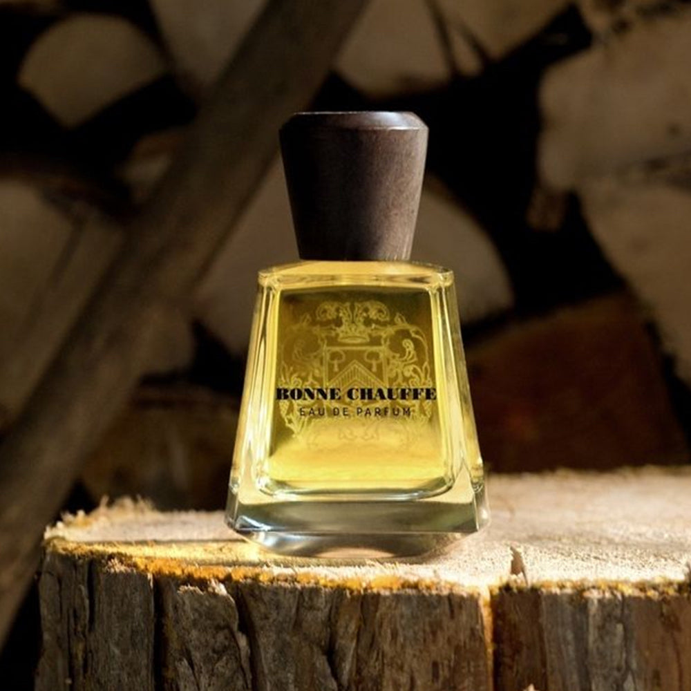 Bonne Chauffe, un parfum boisé et épicé de la maison française FRAPIN, à retrouver dans la parfumerie de niche KAMS PARIS