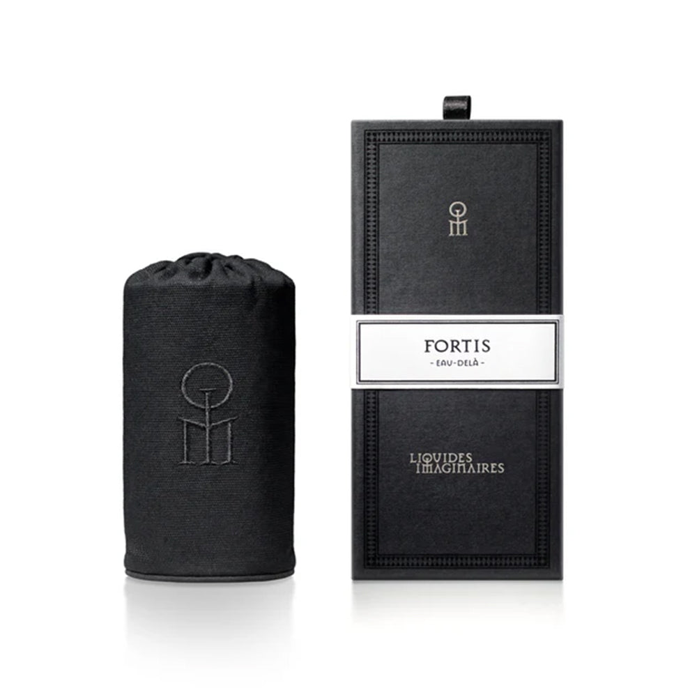 Fortis, un parfum cuiré et encens de la marque française Liquides Imaginaires, à retrouver dans la parfumerie de niche KAMS PARIS