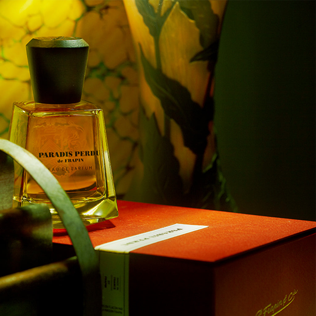 Paradis Perdu, un parfum boisé et hespéridé de la maison française FRAPIN, à retrouver dans la parfumerie de niche KAMS PARIS