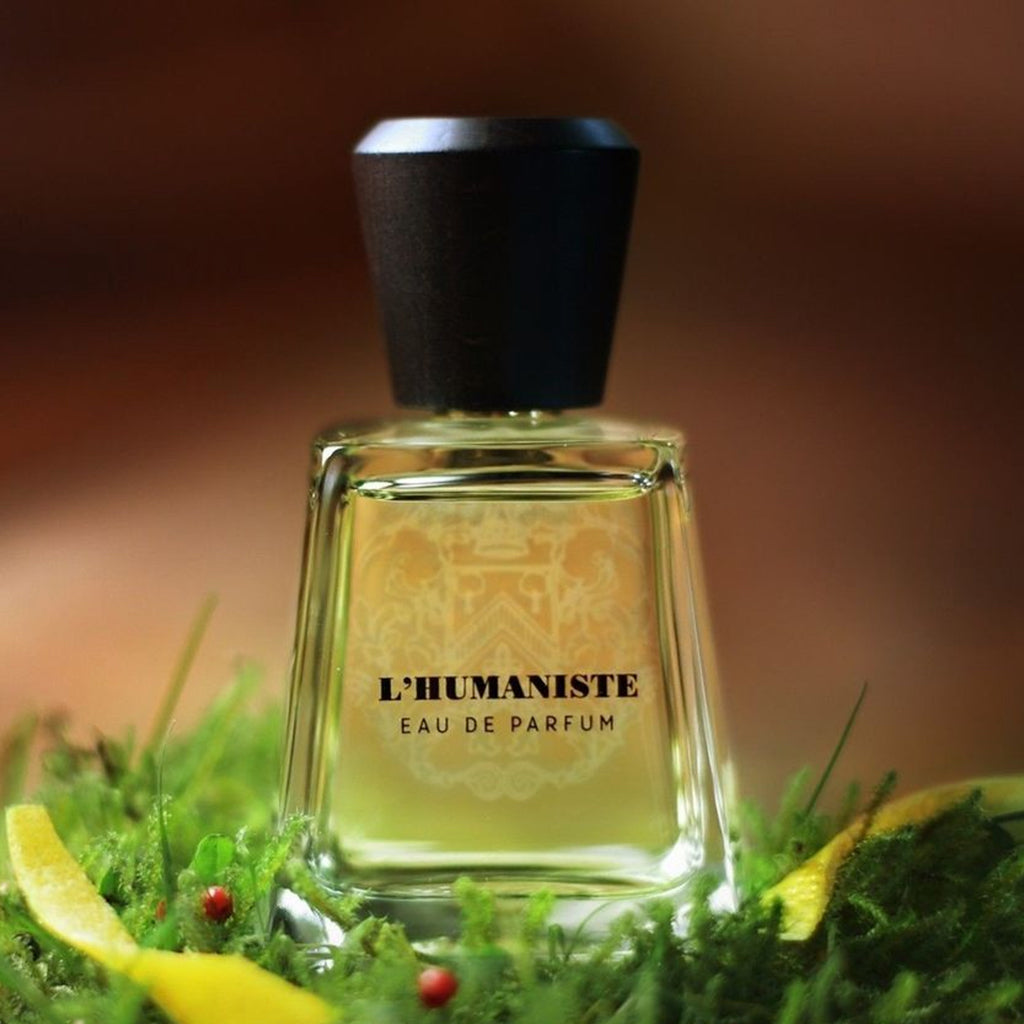 L'Humaniste, un parfum hespéridé et boisé de la maison française FRAPIN, à retrouver dans la parfumerie de niche KAMS PARIS