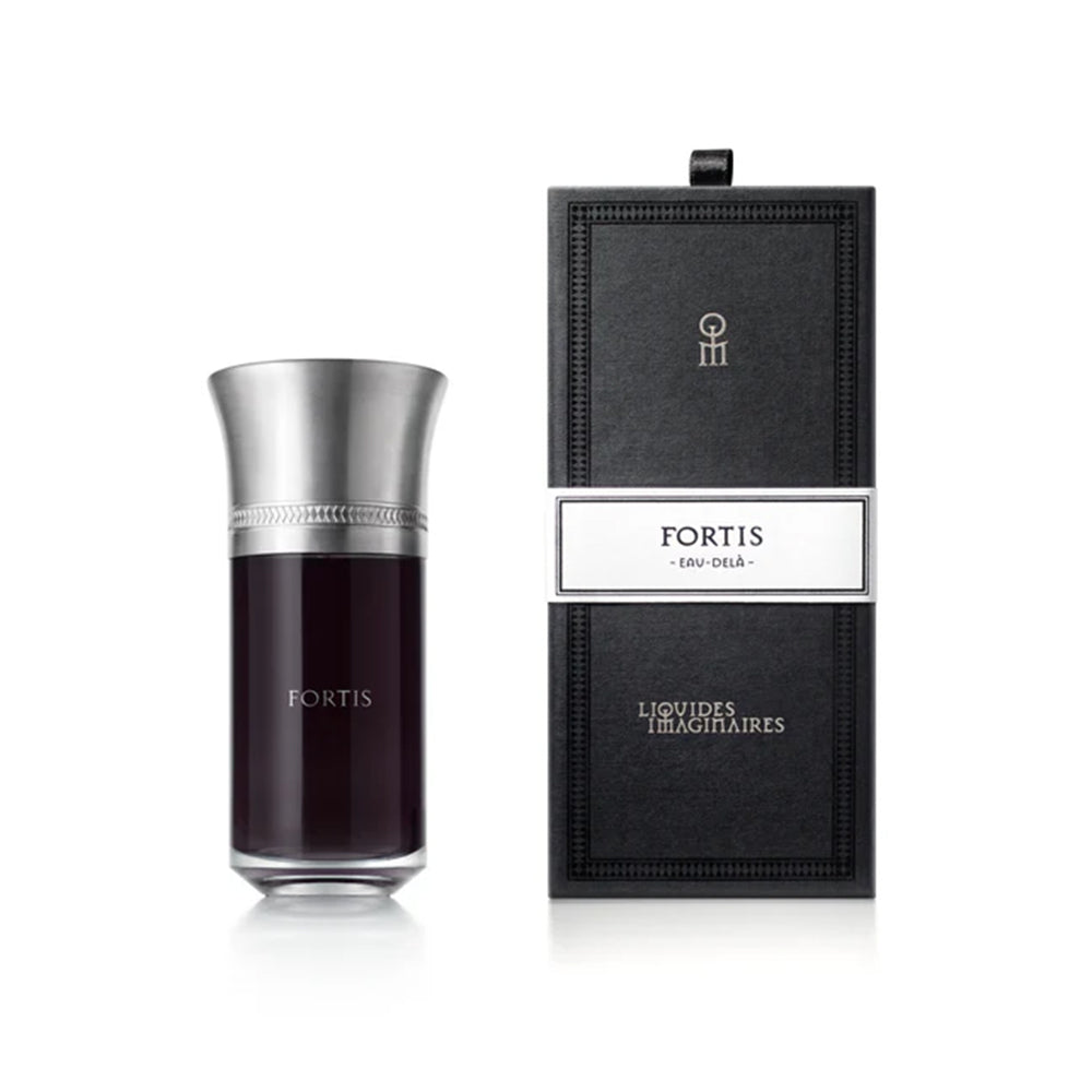 Fortis, un parfum cuiré et encens de la marque française Liquides Imaginaires, à retrouver dans la parfumerie de niche KAMS PARIS