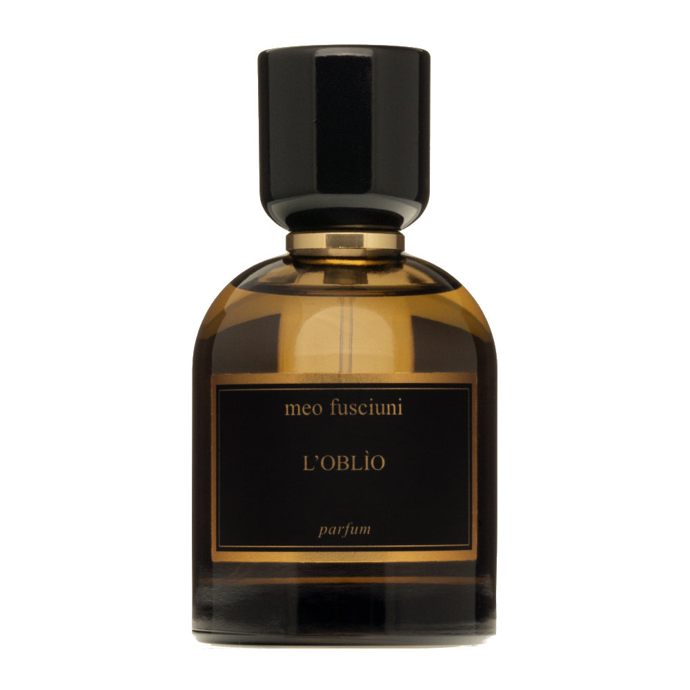 L'oblio, un extrait de parfum poudré et chaud de la maison italienne Meo Fusciuni, une marque exclusive sur Paris dans la parfumerie de niche KAMS PARIS