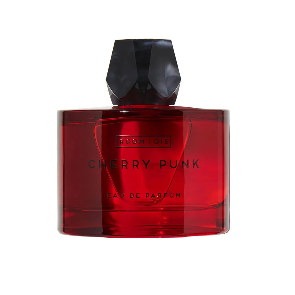 Cherry Punk, un parfum de niche gourmand et cuiré de la marque française ROOM1015, disponible dans la parfumerie de niche KAMS PARIS